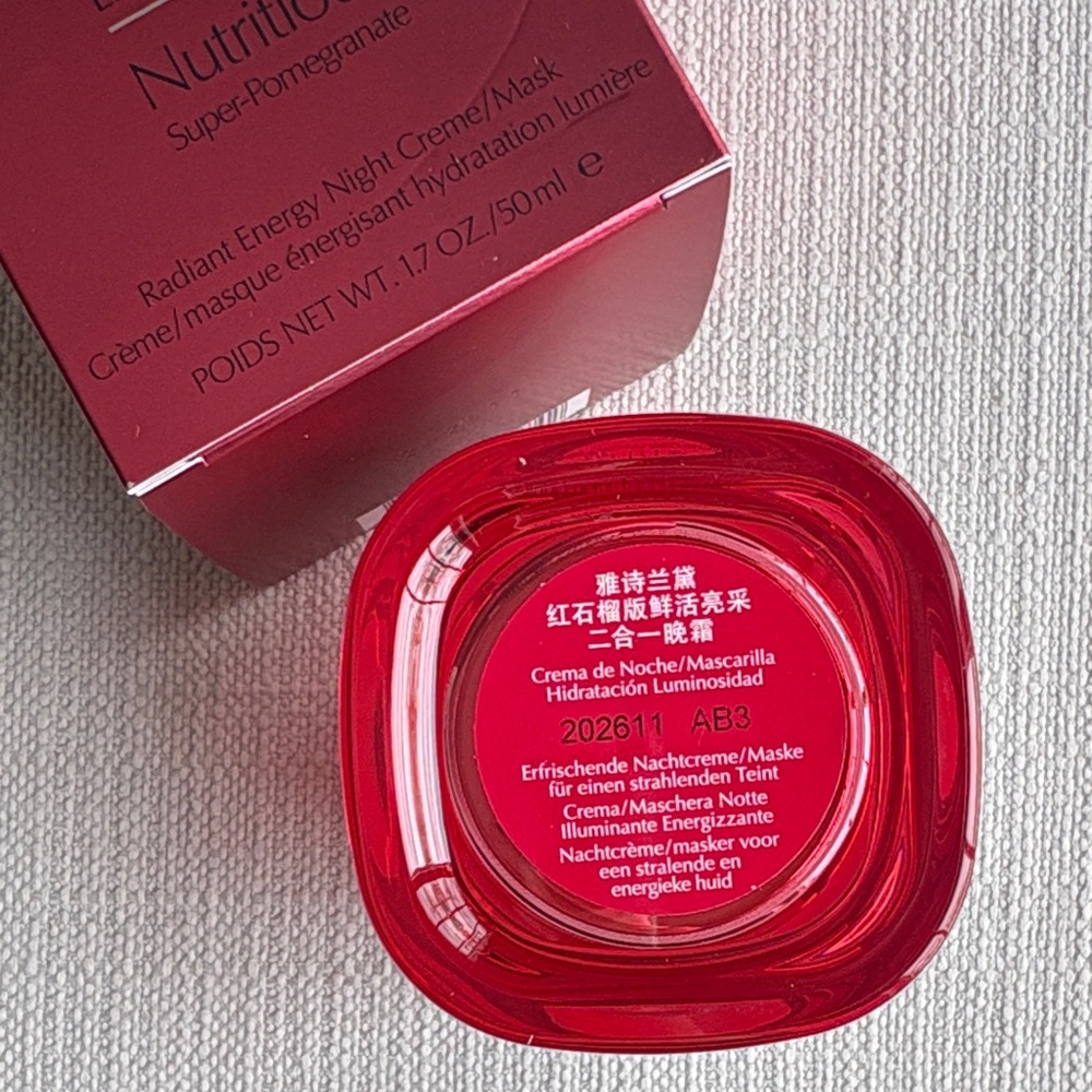 Estee Lauder Nutritious Super-Pomegranate radiant energy Night Creme/mask - Picture 8 of 15